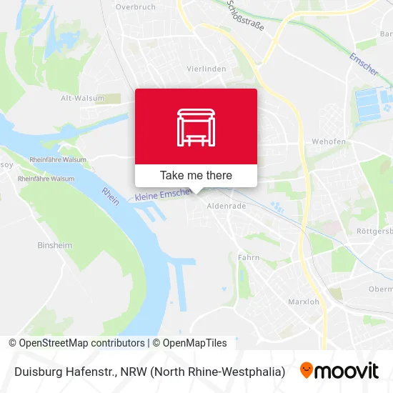 Duisburg Hafenstr. map