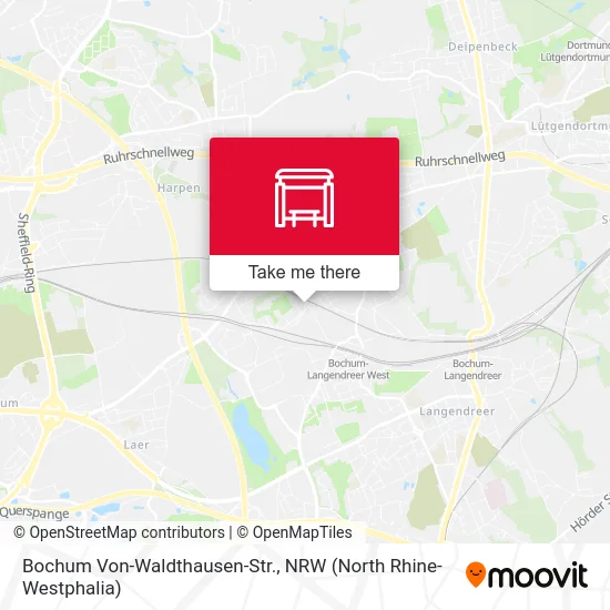 Bochum Von-Waldthausen-Str. map