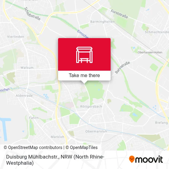 Duisburg Mühlbachstr. map