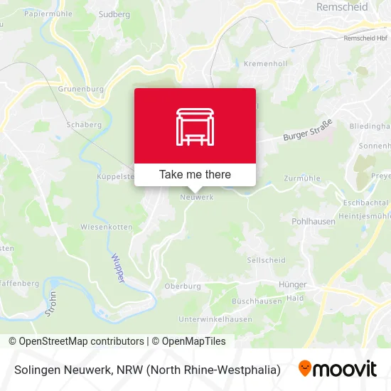 Solingen Neuwerk map