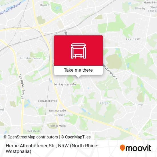 Herne Altenhöfener Str. map