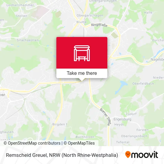 Remscheid Greuel map