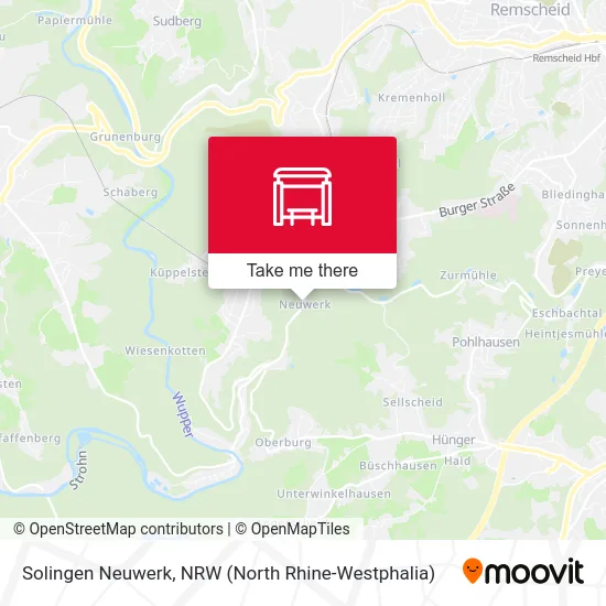 Solingen Neuwerk map