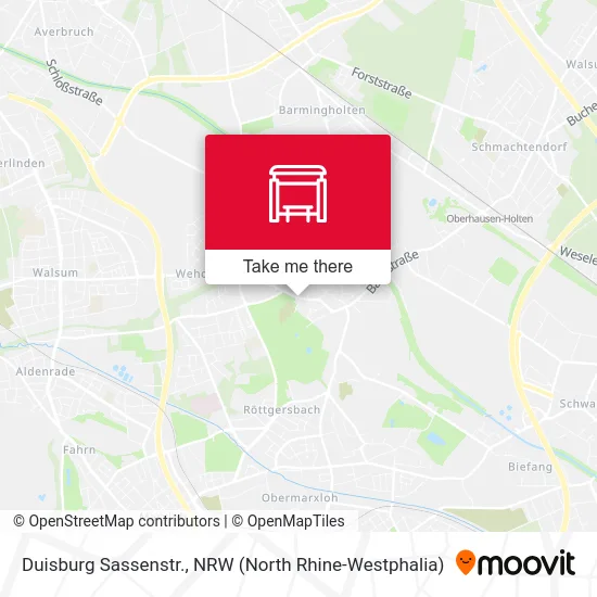 Duisburg Sassenstr. map