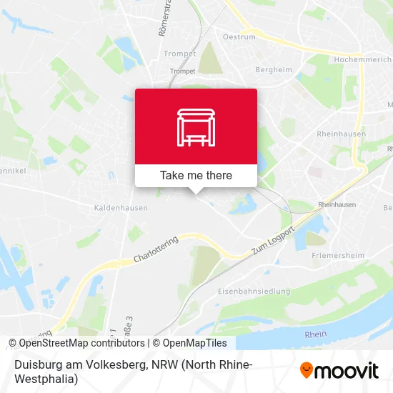 Duisburg am Volkesberg map