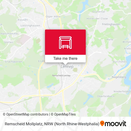 Remscheid Mollplatz map
