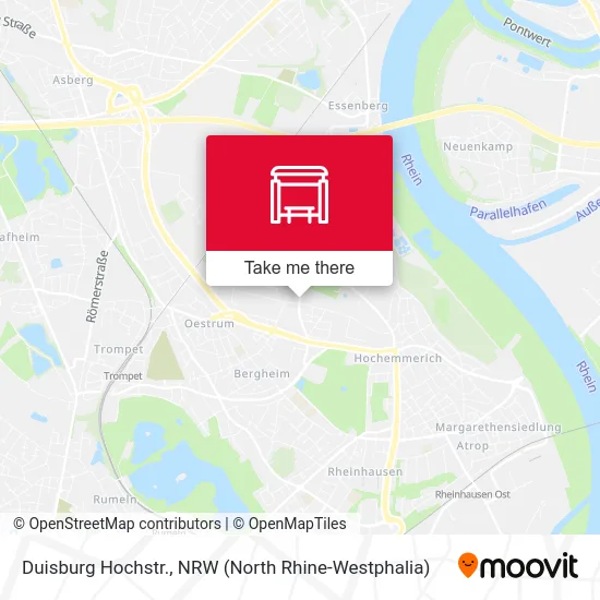 Duisburg Hochstr. map