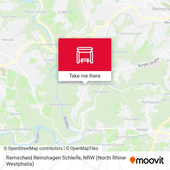 Remscheid Reinshagen Schleife map