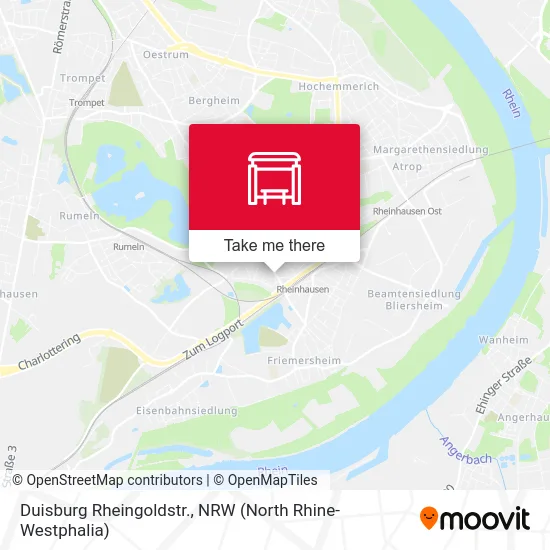 Duisburg Rheingoldstr. map
