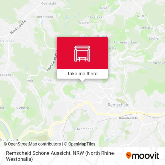 Remscheid Schöne Aussicht map