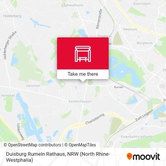 Duisburg Rumeln Rathaus map