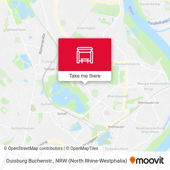Duisburg Buchenstr. map