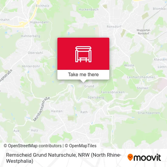 Remscheid Grund Naturschule map