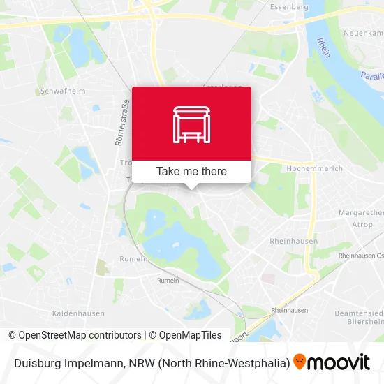 Duisburg Impelmann map