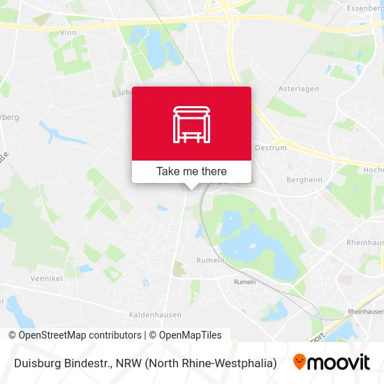 Duisburg Bindestr. map