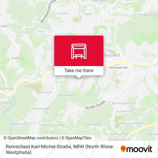 Remscheid Karl-Michel-Straße map