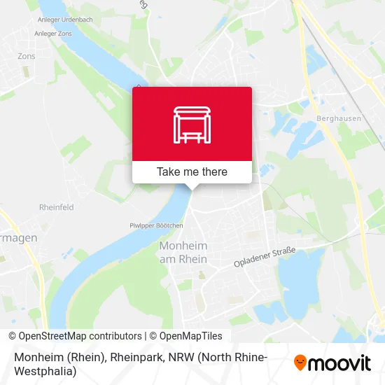 Monheim (Rhein), Rheinpark map