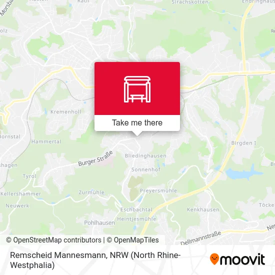 Remscheid Mannesmann map