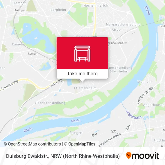 Duisburg Ewaldstr. map