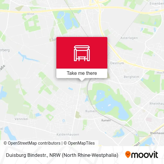 Duisburg Bindestr. map