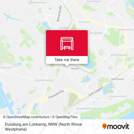 Duisburg am Lohkamp map