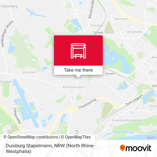 Duisburg Stapelmann map