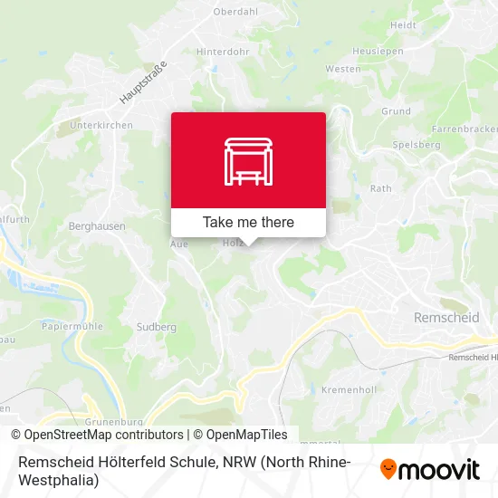 Remscheid Hölterfeld Schule map