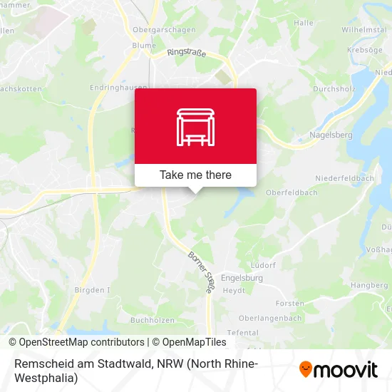 Remscheid am Stadtwald map