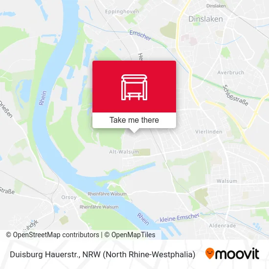 Duisburg Hauerstr. map