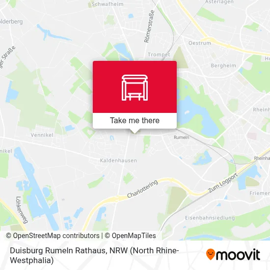 Duisburg Rumeln Rathaus map