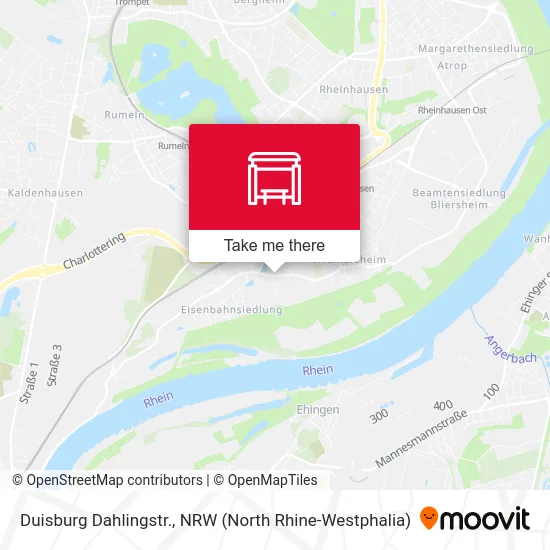 Duisburg Dahlingstr. map