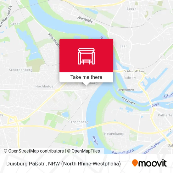Duisburg Paßstr. map