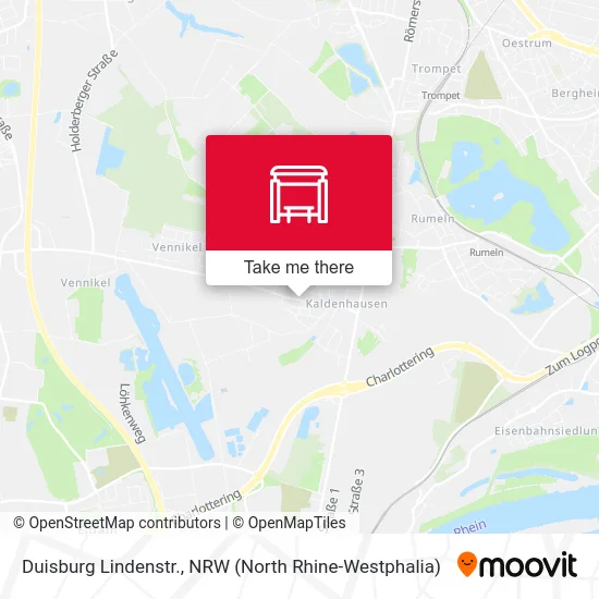 Duisburg Lindenstr. map