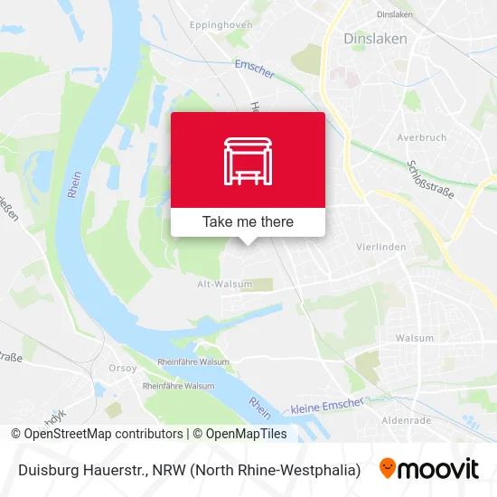 Duisburg Hauerstr. map