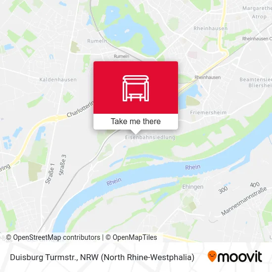 Duisburg Turmstr. map