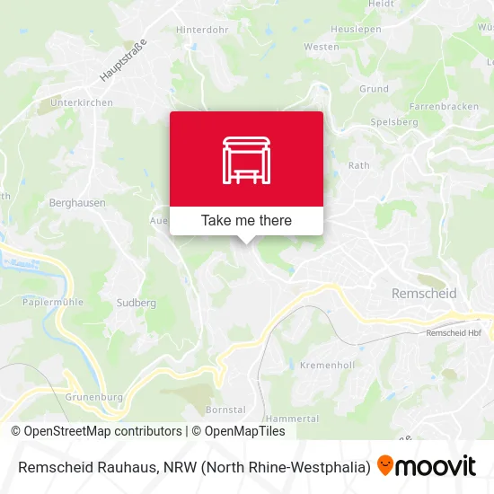 Remscheid Rauhaus map