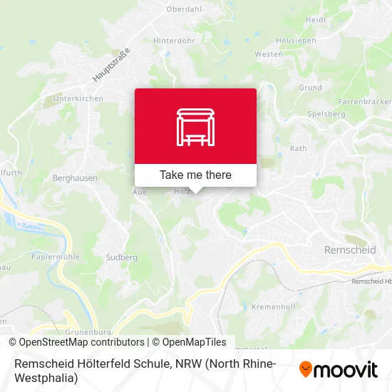 Remscheid Hölterfeld Schule map