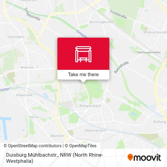 Duisburg Mühlbachstr. map