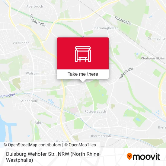 Duisburg Wehofer Str. map
