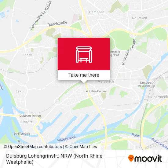 Duisburg Lohengrinstr. map