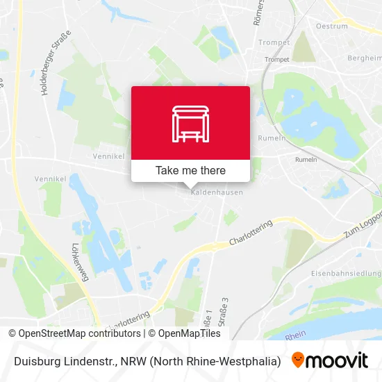 Duisburg Lindenstr. map