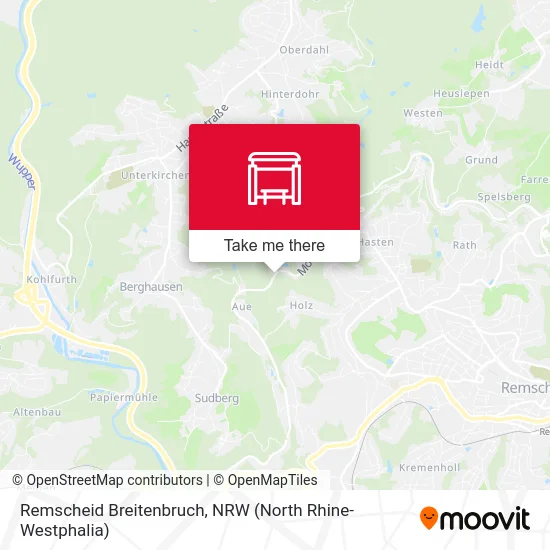 Remscheid Breitenbruch map