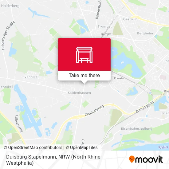 Duisburg Stapelmann map