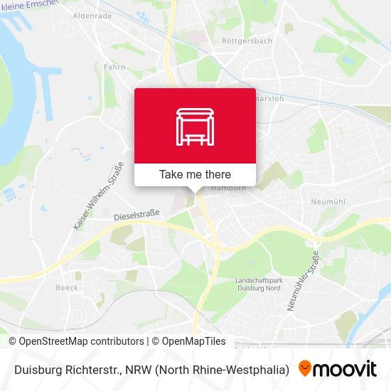 Duisburg Richterstr. map