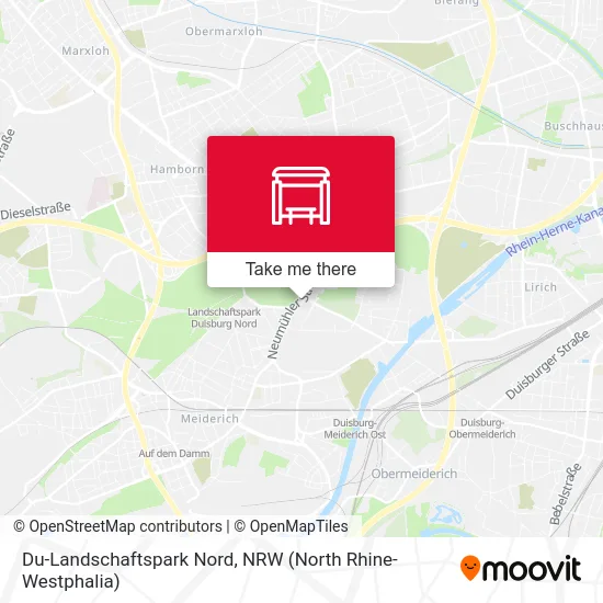 Du-Landschaftspark Nord map