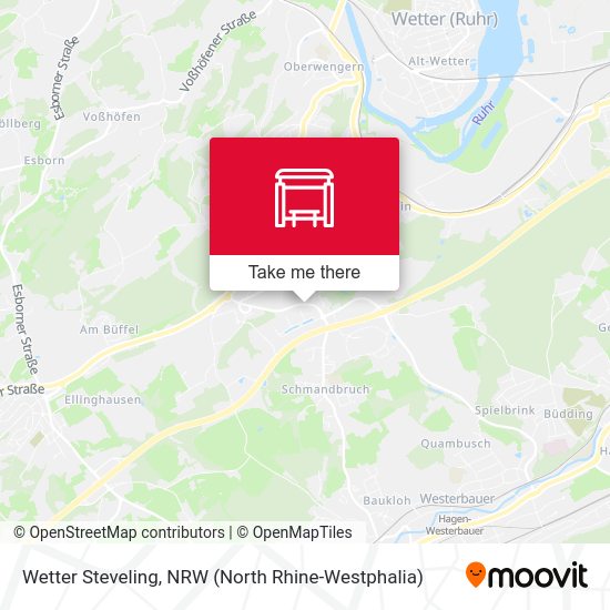 Карта Wetter Steveling