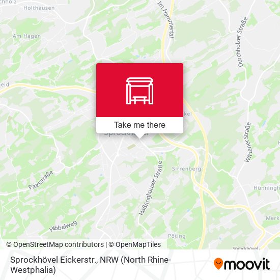 Sprockhövel Eickerstr. map