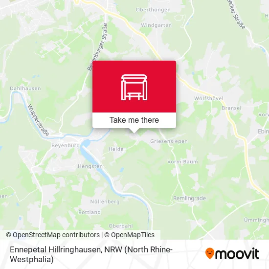 Карта Ennepetal Hillringhausen