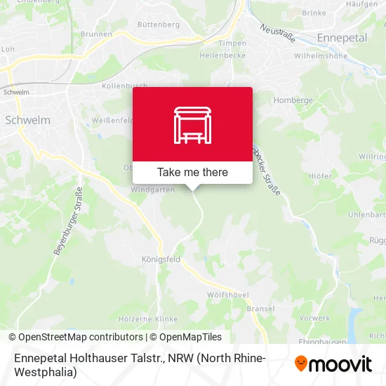 Карта Ennepetal Holthauser Talstr.