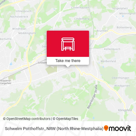 Карта Schwelm Potthoffstr.